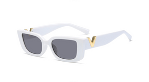 Designer sunglasses gold V 2023