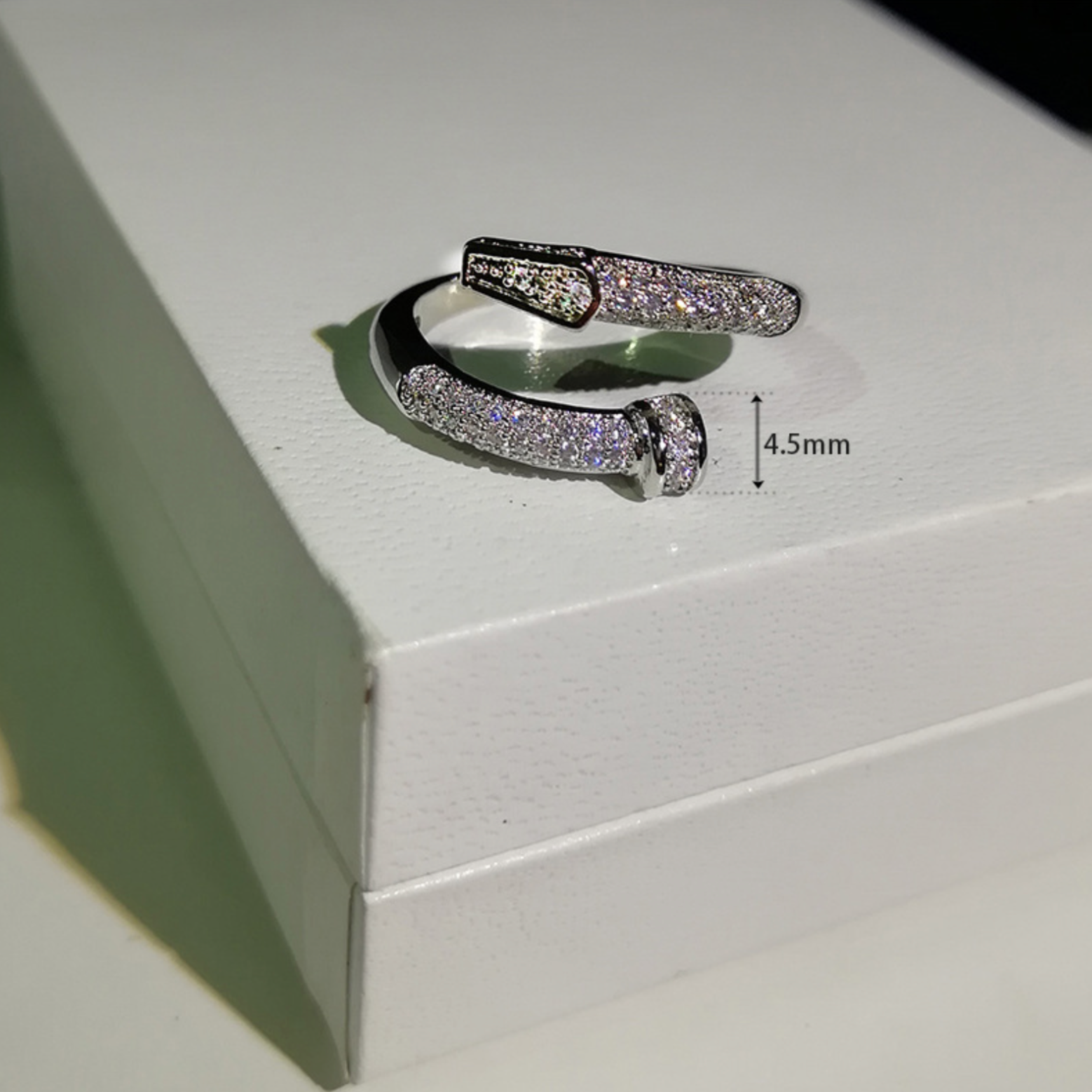Icy Nail Ring