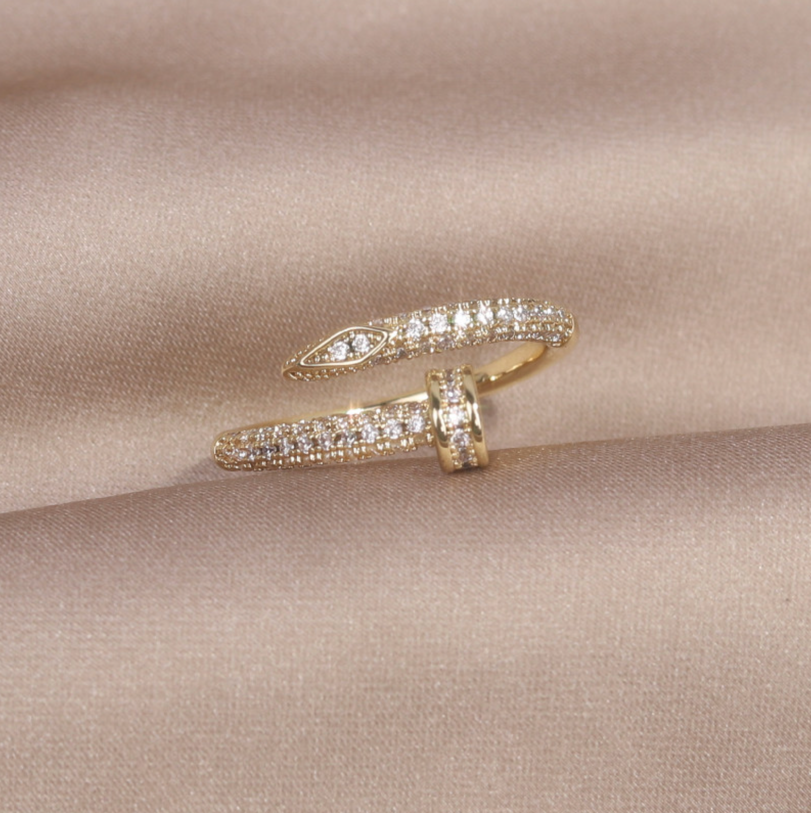 Icy Nail Ring