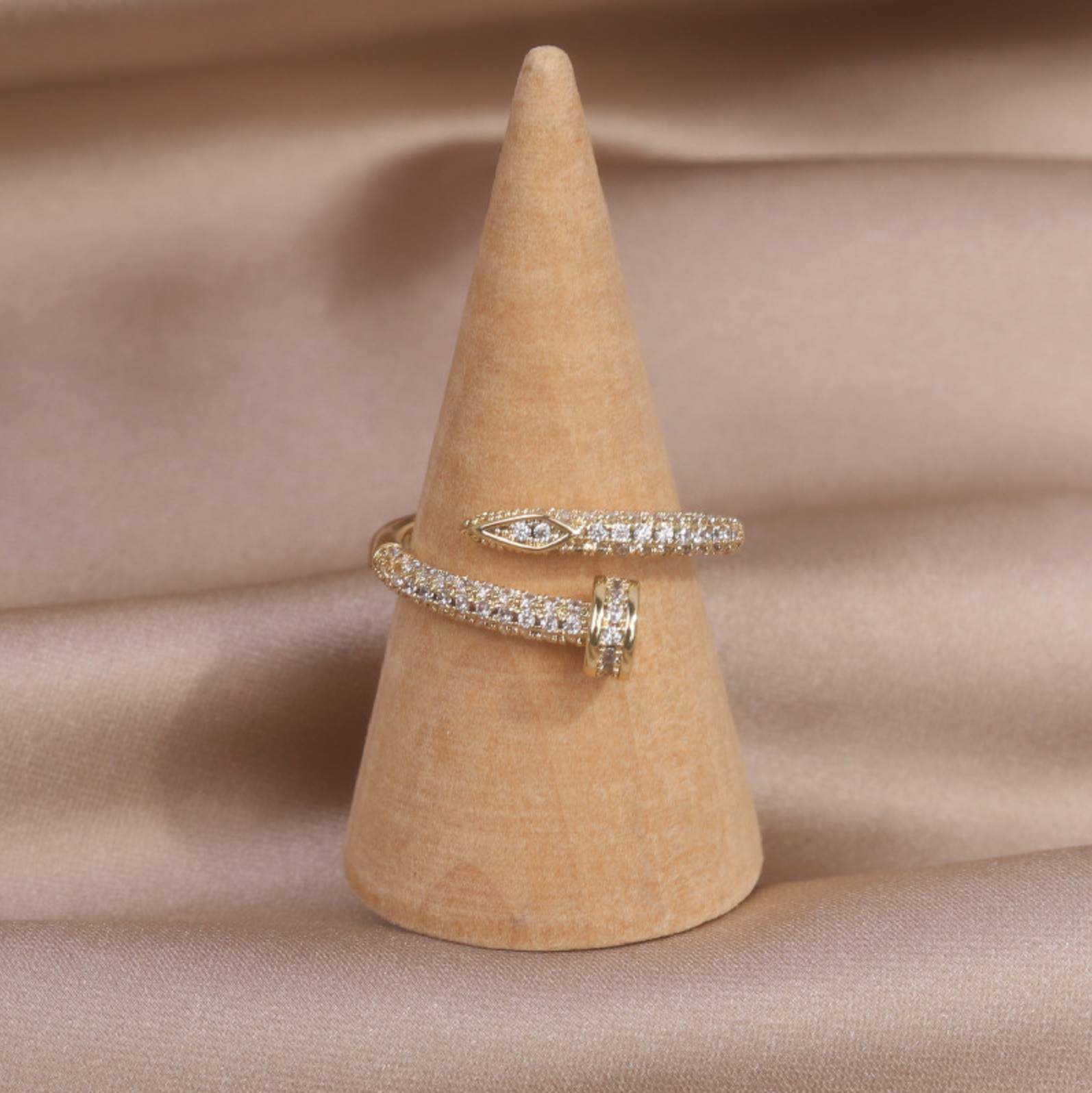 Icy Nail Ring