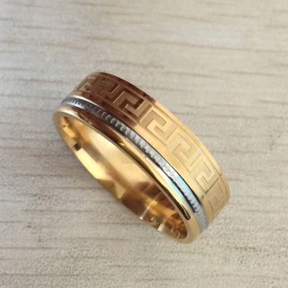 Greek Key Ring