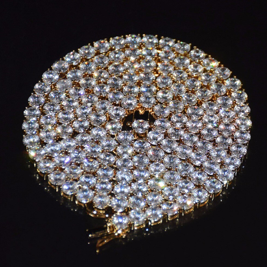 Tennis Bracelet + Chain Set