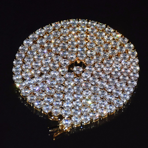 Tennis Bracelet + Chain Set