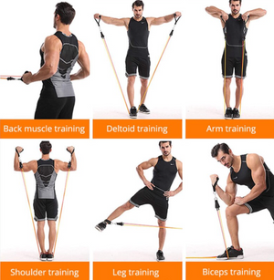 Resistance Bands 11 Piece Set